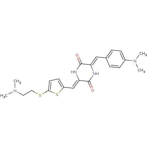 Chemical structure of BindingDB Monomer ID 50104523