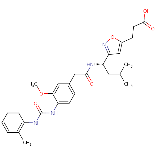 Chemical structure of BindingDB Monomer ID 50104531
