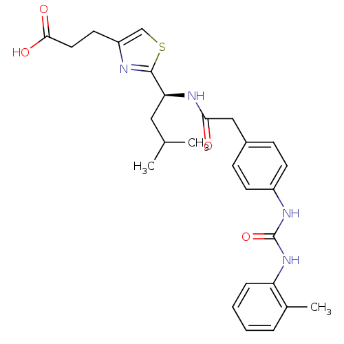 Chemical structure of BindingDB Monomer ID 50104535
