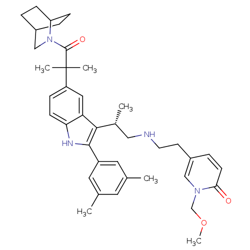 Chemical structure of BindingDB Monomer ID 50104549