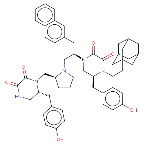 Chemical structure of BindingDB Monomer ID 50104622