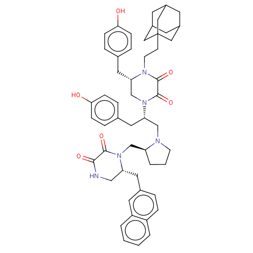 Chemical structure of BindingDB Monomer ID 50104627