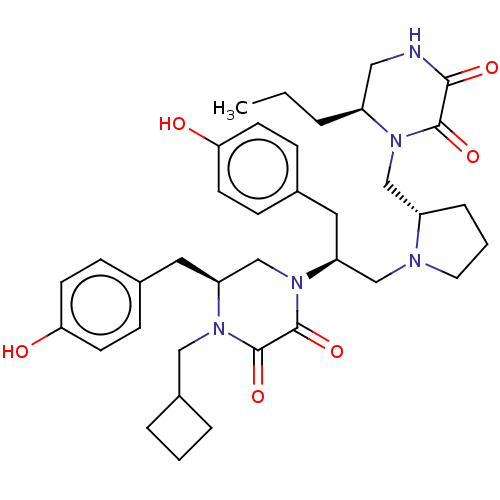 Chemical structure of BindingDB Monomer ID 50104635