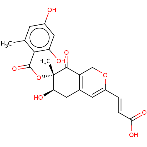 Chemical structure of BindingDB Monomer ID 50104726