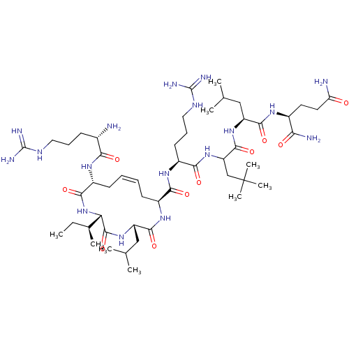 Chemical structure of BindingDB Monomer ID 50104804