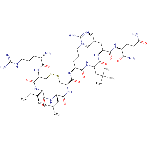 Chemical structure of BindingDB Monomer ID 50104834