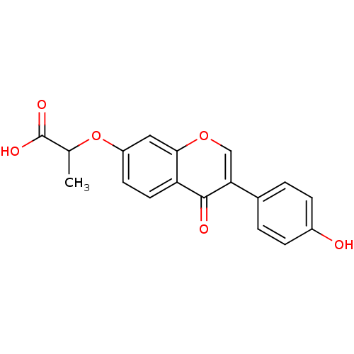 Chemical structure of BindingDB Monomer ID 50104873