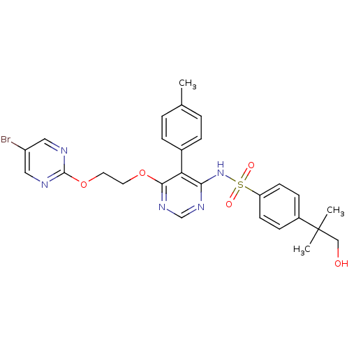 Chemical structure of BindingDB Monomer ID 50105051