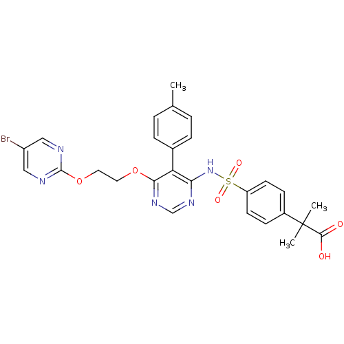 Chemical structure of BindingDB Monomer ID 50105059