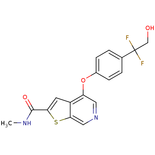 Chemical structure of BindingDB Monomer ID 50105145