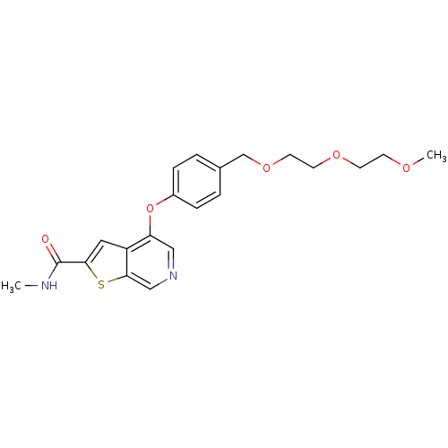 Chemical structure of BindingDB Monomer ID 50105156