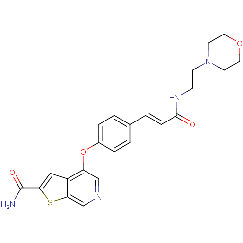 Chemical structure of BindingDB Monomer ID 50105157