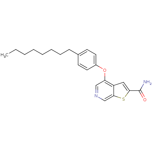 Chemical structure of BindingDB Monomer ID 50105158