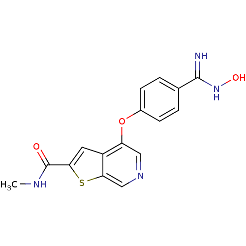 Chemical structure of BindingDB Monomer ID 50105160