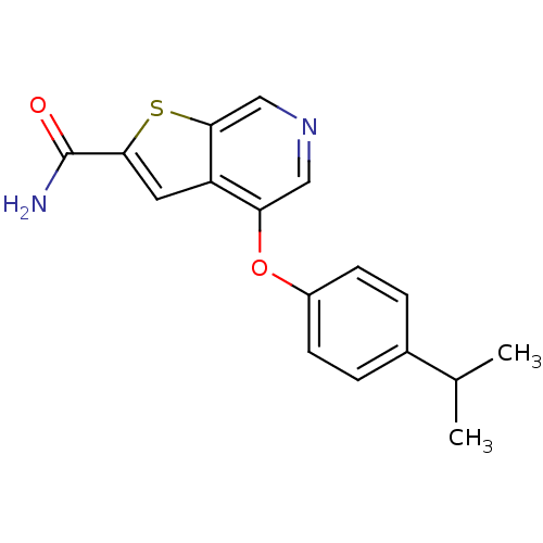 Chemical structure of BindingDB Monomer ID 50105161