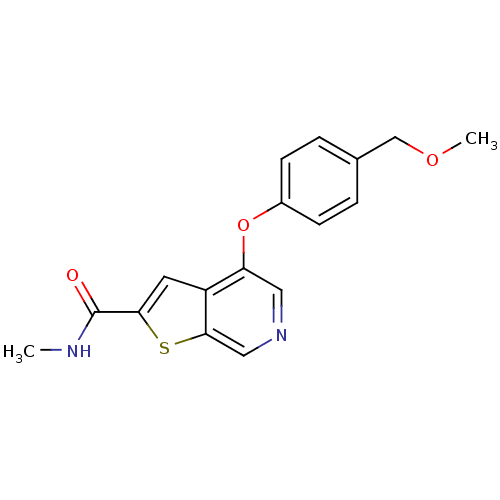 Chemical structure of BindingDB Monomer ID 50105182