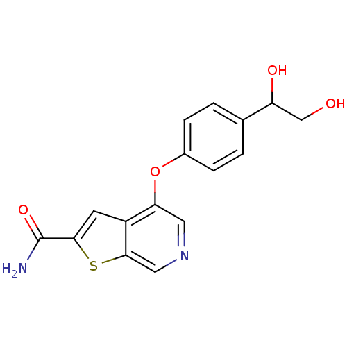 Chemical structure of BindingDB Monomer ID 50105187