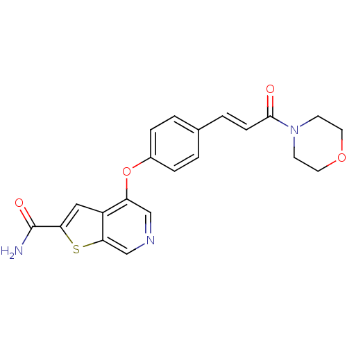 Chemical structure of BindingDB Monomer ID 50105191