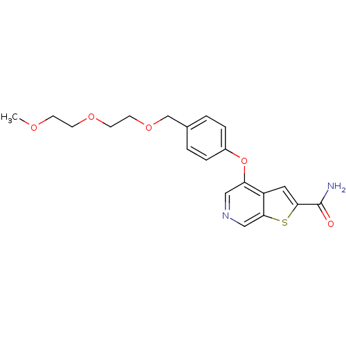 Chemical structure of BindingDB Monomer ID 50105196