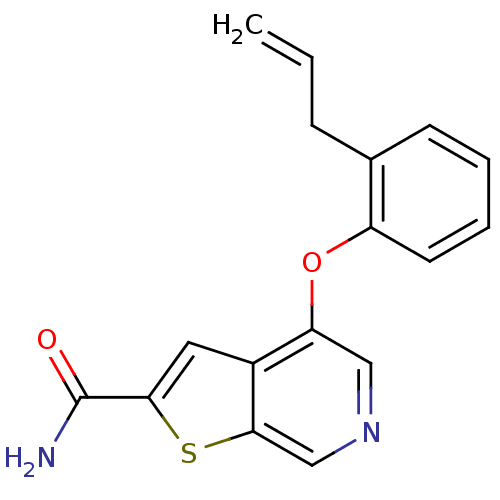 Chemical structure of BindingDB Monomer ID 50105212