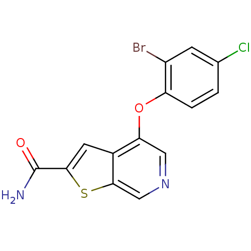 Chemical structure of BindingDB Monomer ID 50105214