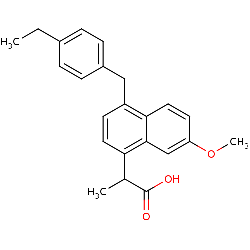 Chemical structure of BindingDB Monomer ID 50105282