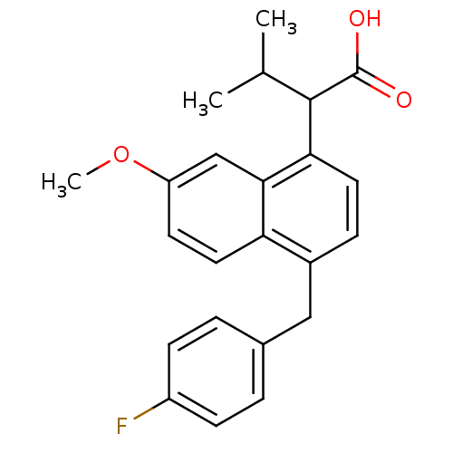 Chemical structure of BindingDB Monomer ID 50105294