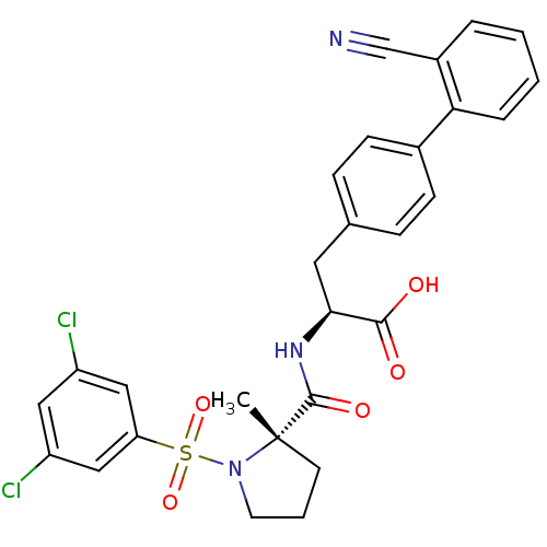 Chemical structure of BindingDB Monomer ID 50105365