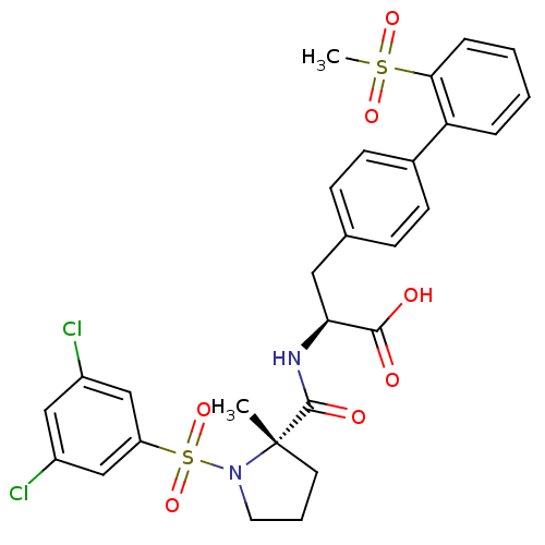 Chemical structure of BindingDB Monomer ID 50105366
