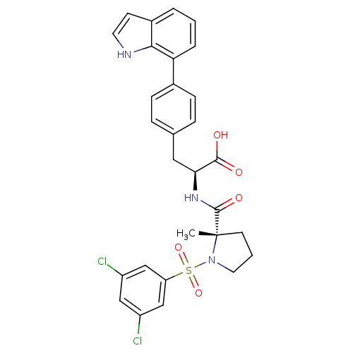 Chemical structure of BindingDB Monomer ID 50105384