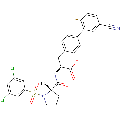 Chemical structure of BindingDB Monomer ID 50105389