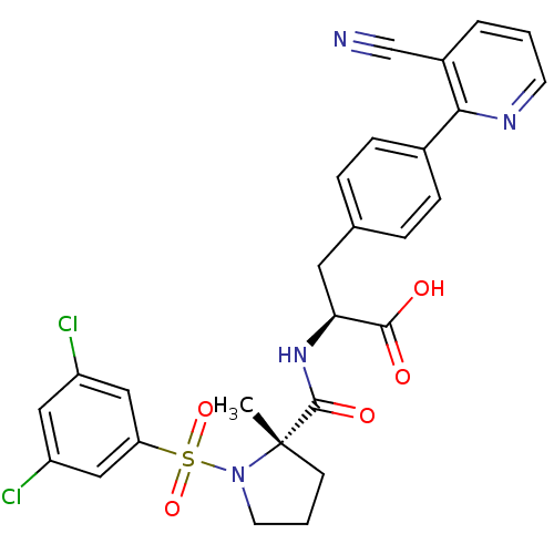 Chemical structure of BindingDB Monomer ID 50105392