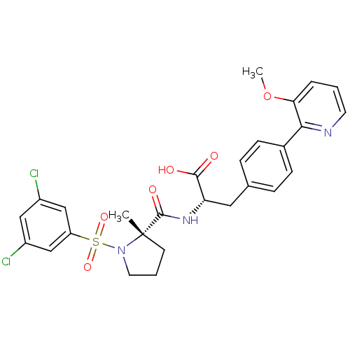 Chemical structure of BindingDB Monomer ID 50105394