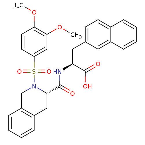 Chemical structure of BindingDB Monomer ID 50105399