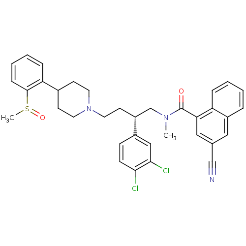 Chemical structure of BindingDB Monomer ID 50105595