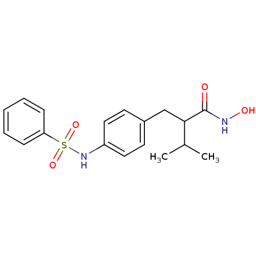 Chemical structure of BindingDB Monomer ID 50105676