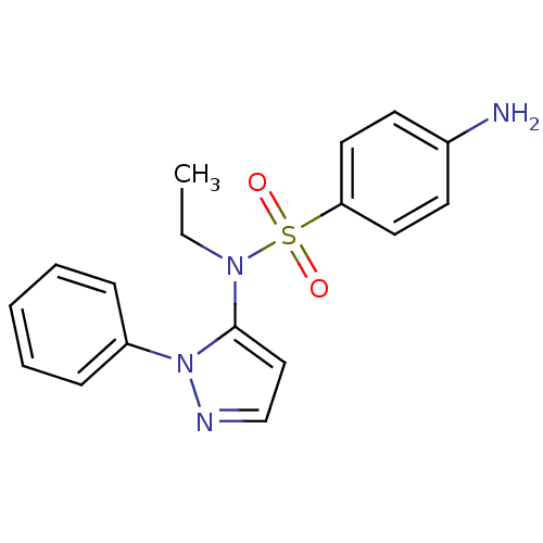 Chemical structure of BindingDB Monomer ID 50105821