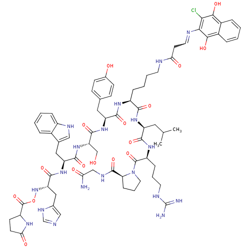 Chemical structure of BindingDB Monomer ID 50105861