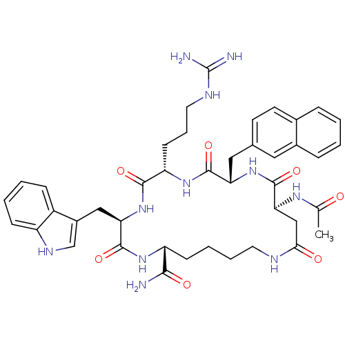 Chemical structure of BindingDB Monomer ID 50105877