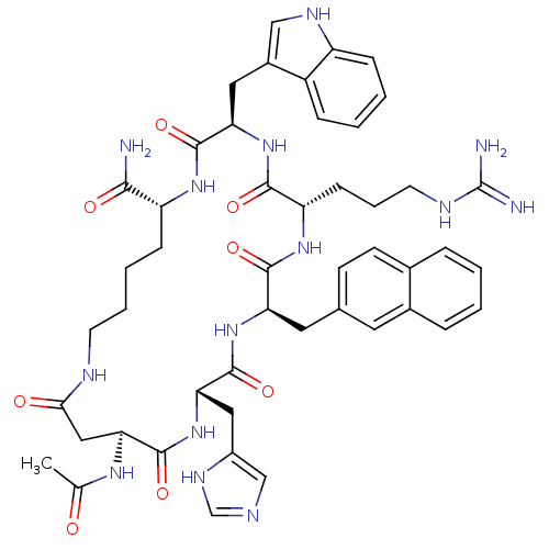 Chemical structure of BindingDB Monomer ID 50105880