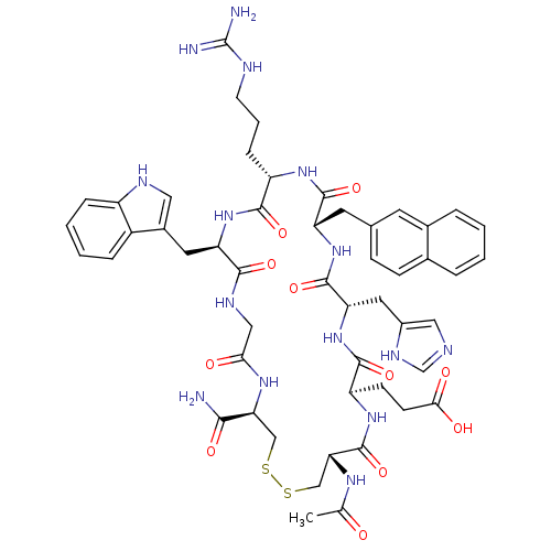 Chemical structure of BindingDB Monomer ID 50105883