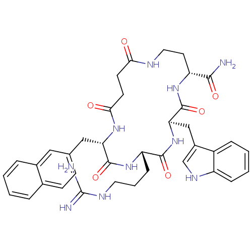 Chemical structure of BindingDB Monomer ID 50105886