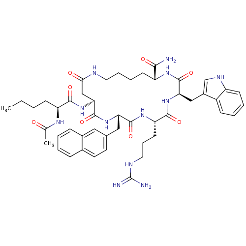 Chemical structure of BindingDB Monomer ID 50105892