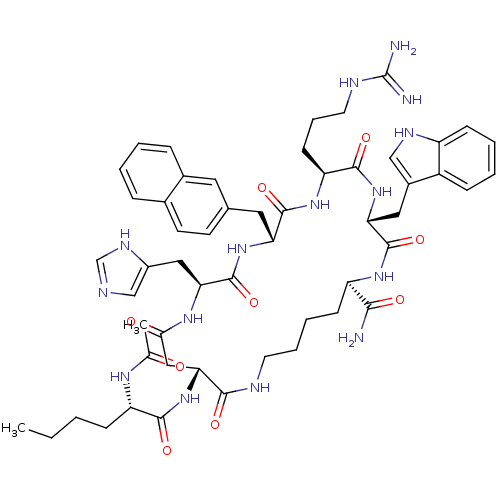 Chemical structure of BindingDB Monomer ID 50105894