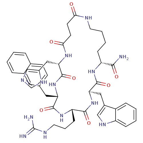 Chemical structure of BindingDB Monomer ID 50105895