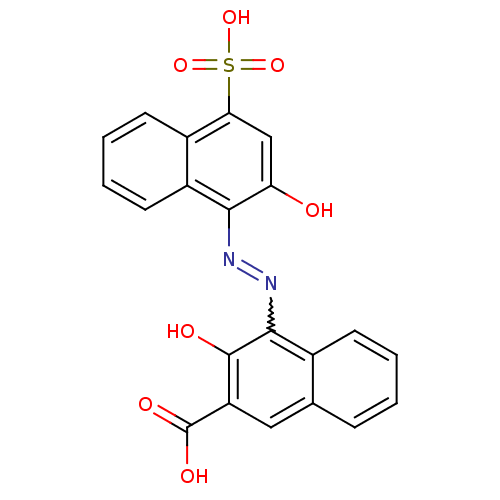 Chemical structure of BindingDB Monomer ID 50105956