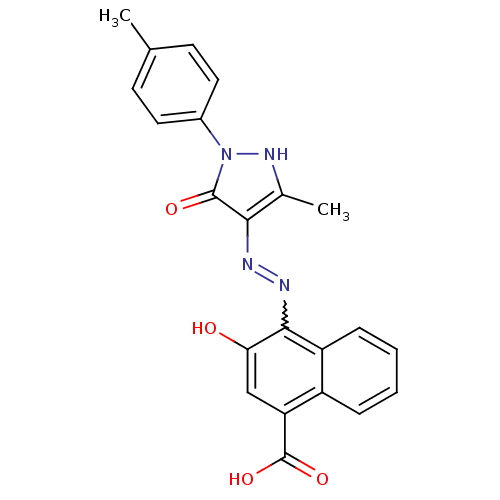 Chemical structure of BindingDB Monomer ID 50105958