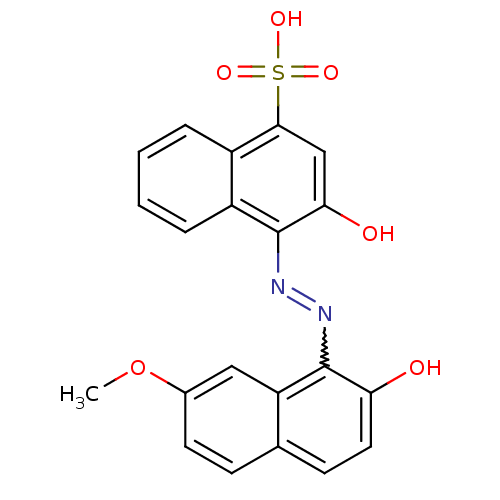 Chemical structure of BindingDB Monomer ID 50105961