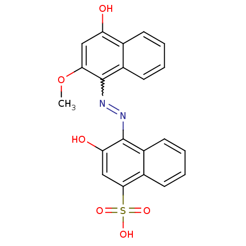 Chemical structure of BindingDB Monomer ID 50105974