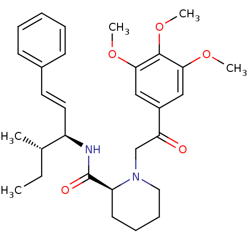 Chemical structure of BindingDB Monomer ID 50106075